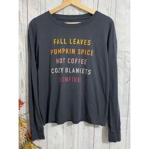 FIFTH SUN Fall Favorite Things Long Sleeve Medium